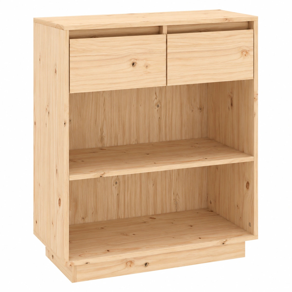 Consolle Mobile in Pino Massello 60x34x75 cm - vidaXL